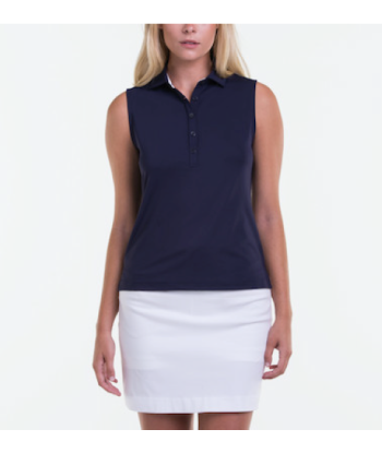 Fairway & Greene: Women's Sleeveless Charlotte Jersey Polo offre 