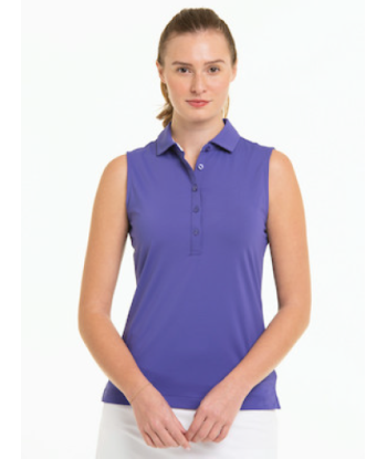 Fairway & Greene: Women's Sleeveless Charlotte Jersey Polo offre 