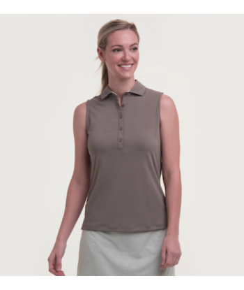 Fairway & Greene: Women's Sleeveless Charlotte Jersey Polo offre 