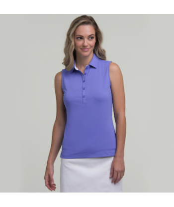 Fairway & Greene: Women's Sleeveless Charlotte Jersey Polo offre 