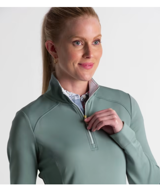 Fairway & Greene: Women's Wells Quarter Zip Les magasins à Paris et en Île-de-France