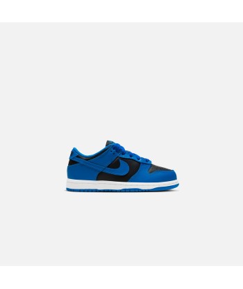 Nike Pre-School Dunk Low - Black / Hyper Cobalt / White votre