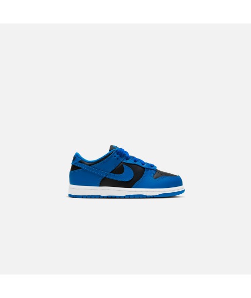 Nike Pre-School Dunk Low - Black / Hyper Cobalt / White votre