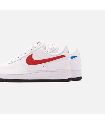 Nike Air Force 1 '07 RS - White / University Red Par le système avancé 