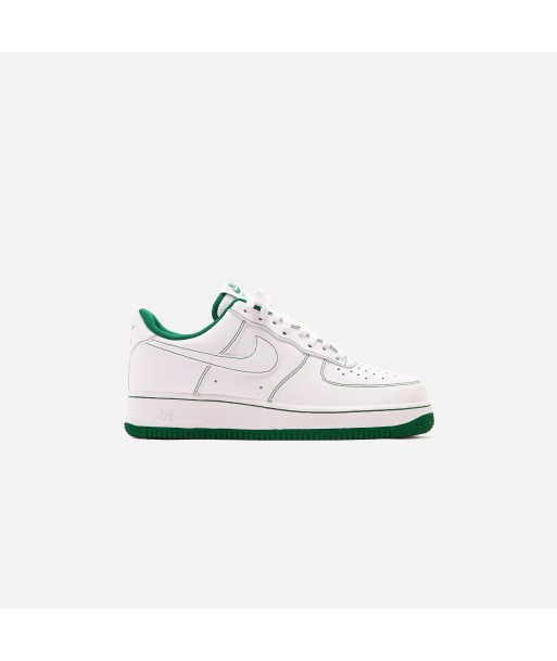 Nike AF1 Stitch - White / Pine Green la colonne vertébrale