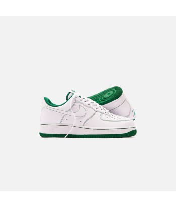 Nike AF1 Stitch - White / Pine Green la colonne vertébrale