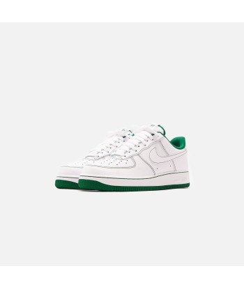 Nike AF1 Stitch - White / Pine Green la colonne vertébrale