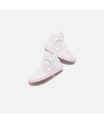 Nike WMNS Air Jordan 1 Mid Quilted - White / Black une grave pollution 