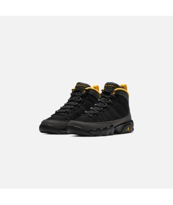 Nike GS Air Jordan 9 Retro - Black / University Gold / Dark Les êtres humains sont 