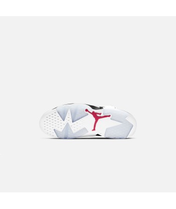 Nike Air Jordan 6 Retro - White / Carmine / Black Fin de série