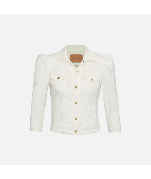 Retrofete Ada Jacket - White plus qu'un jeu 